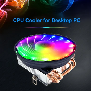 Om de ZĂPADĂ 4 Conducte de Căldură Cooler CPU 3Pin PWM RGB PC Liniște pentru Intel LGA 2011 775 1200 1150 1151 1155,Pentru AMD AM3 AM4 CPU Ventilatorului de Răcire