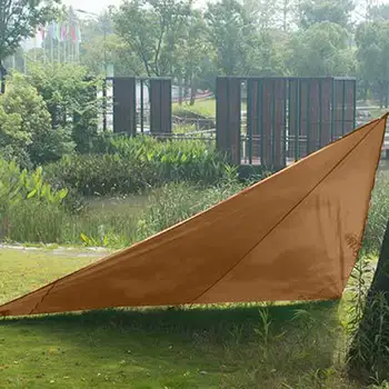 Parasolar rezistent la apa Naviga 3X3X3M Triunghi UV Bloc Grădină Net Tent Adăpost Portabil Baldachin în aer liber Camping Pânză