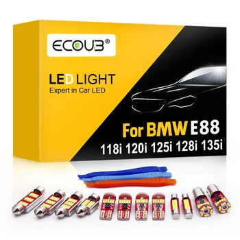 Pentru BMW E88 118i 120i 125i 128i 135i LED Interior Bec Kit Dome Harta Lectură Portbagaj Mănușă Parasolar Becuri Canbus 2008-2013