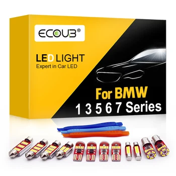 Pentru BMW seria 1 3 5 6 7 Seria E87 E81 F20 E46 E90 E91 E92 F30 E39 E60 E61 F10 F11 F07 F06 E63 E38 E65 F01 Car LED Lumina de Interior Kit