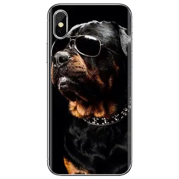 Pentru Samsung Galaxy Nota 3 4 5 8 9 S3 S4 S5 Mini S6 S7 Edge S8 S9 S10 Plus Vinde Silicon Caz De Telefon Câine Rottweiler