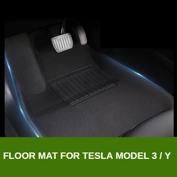 Pentru Tesla Model 3 Y 2021 Auto Covorase Noi impermeabil anti-alunecare Complet Înconjurat Picior Special pad TPE XPE Modificat Accesorii
