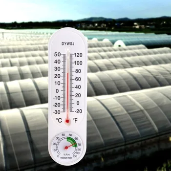 Perete interior montat cu efect de Seră de uz Casnic Grădină Umiditate Metru Higrometru Reproducere Controler de Temperatura cu Termometru Digital
