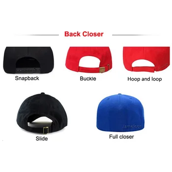Personalizate Brodate Șapcă de Baseball de Înaltă Calitate MOQ Mici Hip Hop Soare Protejarea Cântăreț de Stradă Dansatori de Dans Echipa de Capace