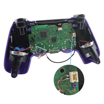 Piese de schimb Pentru PS4 Controler Wireless Multi-culori Lumina Bord se Ocupe de Modificarea Modurile LED cu Capac Basculant Cheie Cruce ABXY