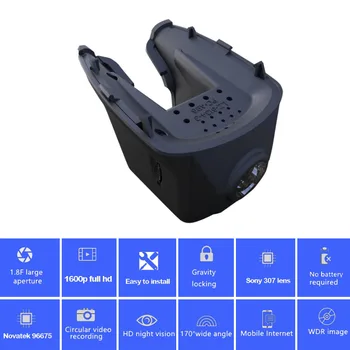 Plug and play Auto DVR Recorder Video de Bord Cam Camera Pentru Tesla Model X 2018-2020 Înaltă calitate de șoferi recorder full hd 1600P