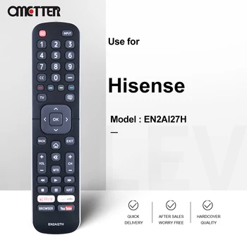 Potrivit pentru Hisense TV control de la distanță EN2AI27H EN2X27HS H32M2600 H40M3300 H43M3000