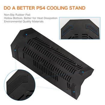 PS4 2 in 1 Suport Vertical cu Dual Controller de Încărcare Stație de Andocare 3 Port HUB de Răcire ventilator pentru Sony PlayStation 4 PS4 Slim Pro