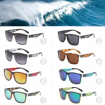 QS056 Clasic Pătrat ochelari de Soare Barbati Femei Sport in aer liber pe Plaja de Surfing Ochelari de Soare UV400 Ochelari de protecție