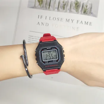 Reloj Mujer Ceas Digital Femei Barbati Copii 24 de ore Luminos Ceasuri Silicon Watchband Cronograf Impermeabil Sporturi Ceas