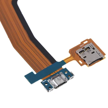 Reparații Parte pentru Samsung Galaxy Tab S 10.5 SM-T800 T805 3G Card de Memorie MicroSD Suport de Încărcare Port de Încărcare Conector Cablu Flex