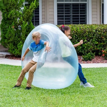 S M L XL Mărime Copii Bubble 6 Culori de Interior, în aer liber cu Apă Umplut cu Bule Minge Minge Distractiv Uimitor de Rezistent la Rupere, Super-Bile Bule