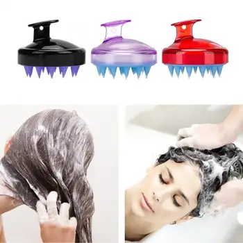 Scalp Masaj Perie de Curatare Profunda a Elimina Matreata Silicon Anti-Alunecare Duș Șampon Pieptene pentru Acasă