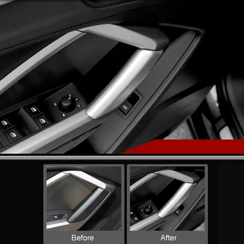Se potrivesc pentru Audi Q3 F3 Sportback 2019 2020 2021 Accesorii Auto ABS Partea de Mânerul Ușii Capacul Decorativ Ornamental 4buc