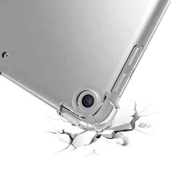 Silicon de Caz Pentru Samsung Galaxy Tab S4 T835 S5e T720 S6 T860 Lite P610 P615 S7 T875 Clar Transparent TPU Moale Înapoi husa pentru Tableta