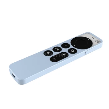 Silicon durabil Caz de Control de la Distanță la Șocuri Protecție Acoperă pentru Apple TV 4K 2021 6-Control de la Distanță Anti-abraziune