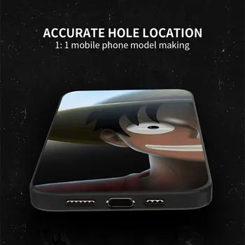 Silicon Telefon Moale Caz Acoperire pentru iPhone 8 7 12 11 Pro MAX XS XR X 6 6S Plus XS MAX SE 2020 Lux Shell-O singură Bucată