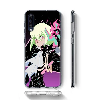 Silicon Transparent Caz Moale PROMARE Japonia Anime pentru Samsung Galaxy A90 A80 A70 A60 A50 A20E A2Core A10S A10E