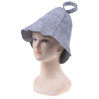 Simțit De Protecție A Capului De Baie Anti Foc Gratuit Dimensiune Stil Rusesc Capac De Duș Saună Pălărie