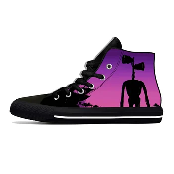 Sirena Șeful SCP Groază Înfricoșător Joc de Moda Noutate Casual Pânză Pantofi de Înaltă Top Respirabil Usoare de Imprimare 3D Bărbați Femei Adidași