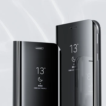Smart Mirror Caz Flip Pentru Samsung Galaxy A90 A80 A70 A60 A50 A40 A20 A30 A10 A9 Stele Sate Pro Lite A8S A6S A920 A7 Capacul Telefonului
