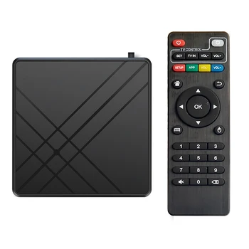 Smart TV Box Android 9.0 TV Box 4GB RAM 32GB ROM Lag-free Interfață Youtube Media Player Smart TV Set-Top Box cu Suport 4K 3D