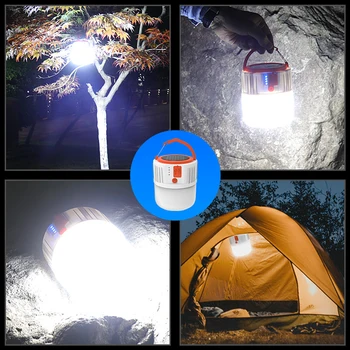 Solara led exterior solar de încărcare lampă de control de la distanță 280W 42 led noapte lumină de piață lampa solara pentru camping boxe