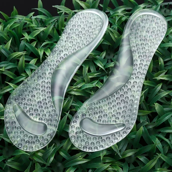 Sunvo Gel Ortopedice Picior Branțuri pentru Pantofi Insertii Tocuri inalte Silicon Tălpi Femei Picioarele Plate Suport Arc Masaj de Pantofi Tampoane