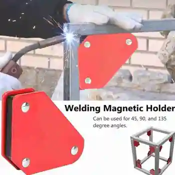 Suport Magnetic pentru sudura, 1 bucata, 25lbs, suport magnetic, magnet puternic, 3 unghi, săgeată, sudor, pozitioner, energie, weldi