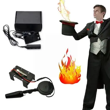 Trucuri de foc Electronice Minge de Foc Lansator de Magie aruncator de flacari Magic Etapă Accesorii Recuzita Show Truc Z5Y0