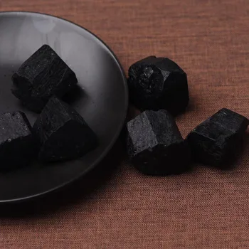 Turmalina Neagra Pietriș Piatră Brută Cristal Mineral Exemplar Original Pietre De Vindecare A Elimina Magnetism