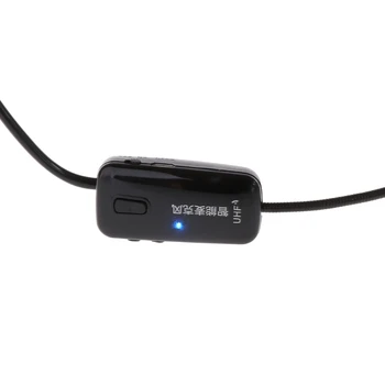 UHF Wireless USB Cap purta Microfon Condensator Microfon pentru Difuzor Difuzor K1KF