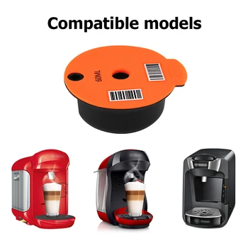 Universal Capsule de Cafea Cana Cu Lingura Perie Reutilizabile, Returnabile Capsula de Cafea Reumplerea Filtru Pentru Bosch-s Tassimo Mașină