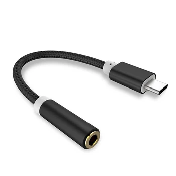 USB-C Tip C de 3.5 mm USB C-3.5 mm Jack AUX Casti, Adaptor de Încărcare Cablu Audio Pentru Laptop Android Huawei Mate 10 Pro