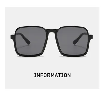 VWKTUUN Overszied ochelari de Soare Femei Colorate Lentile de Ochelari Femei UV400 Conducere Driver Nuante Mare Pătrat Ochelari Rame