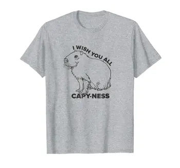 Vă Doresc Tuturor Pac-Ness T-Shirt -Capybara Iubitor