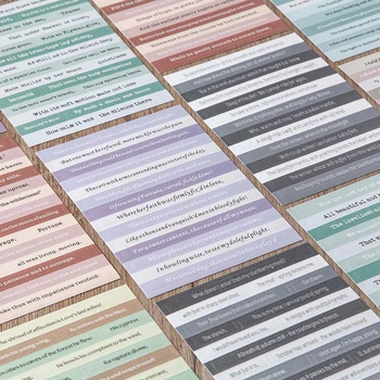 Yoofun 8pcs/pachet Benzi Autocolante Viața Pachet de Fragmente Colorate de Epocă Jurnal Material Decor Autocolante Retro Papetărie