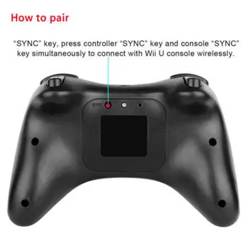 În 2020, cele mai Noi Blueteeth Controller Joystick Gamepad Pentru Nintend Wii U Pro Cu Cablu USB Trigger Wireless Game Pad Controller