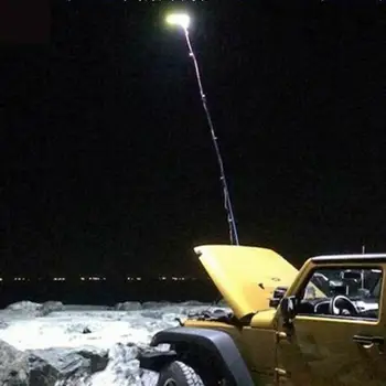 În aer liber 48W Telescopic COB Rod LED lumina Reflectoarelor de Pescuit, GRĂTAR Camping Lanternă Lumină de Reparații Auto Lampa Pescuit Cu RF Control de la Distanță