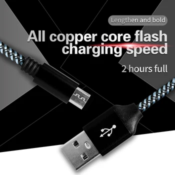 Încărcare rapidă USB Tip-C prin cablu de încărcare Rapidă cablu 4.0 QC 3.0 este potrivit pentru Xiaomi Samsung Huawei USBC încărcător de telefon mobil