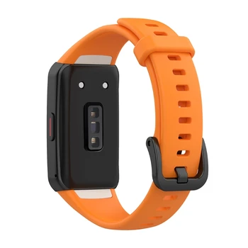 Înlocuirea Sport Ceas Silicon Trupa Încheietura Curea Reglabilă Watchbands pentru Huawei Honor Band 6 Ceas Inteligent 95AF