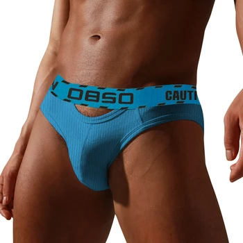 0850 New Sosire Bumbac Boxeri Barbati Gay Lenjerie de corp Pentru Om Penis Bărbați Chiloți U Convex Respirabil Gol Underware Talie Joasa