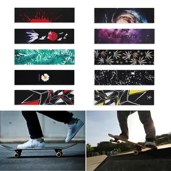 1 BUC 85*24cm Multistyles Non-alunecare de Punte Skateboard Șmirghel Banda de Prindere pentru Bord Patinaj Pachet Autocolant Longboarding Griptape