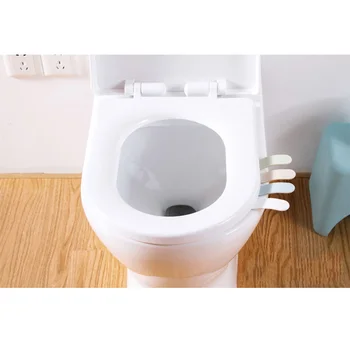1 buc Creative Capac de Toaletă Lift Closestool Loc Ocupa Scaunul de Toaletă Capac de Ridicare Sanitare husa Scaunului Dispozitiv de Ridicare Cu Adeziv