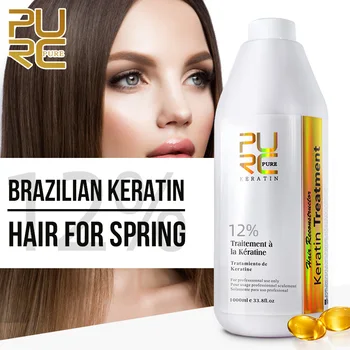 12% formol Brazilian keratin tratament pentru repararea parului deteriorat noi sosesc îndreptare pentru păr cu ridicata salon de coafură produse