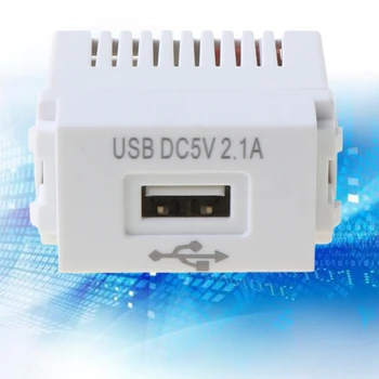 128Type 220V la 5V 2.1 a USB Adaptorul de Interfață de Comutare Modul 2.1 a USB de Încărcare Mar-12