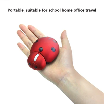 2.4 G de Desene animate Drăguț Mini Mouse-ul fără Fir Animal Gărgăriță Forma fără Fir Mouse de Calculator USB Optic pentru Laptop Mouse de PC cu Receptor USB