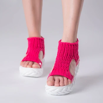 2019 Noua Incaltaminte Femei Sandale Pantofi de Vara, Sandale pe Platforma Flip Flops Gladiator Jos Pantofi Femei