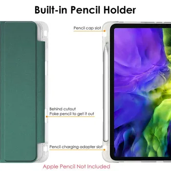 2020 Creion Tablete de Caz pentru Ipad Pro 11 2020/pro 10.5/de aer 1 2 3/mini 4 5 Pliere Silicon Cover pentru Ipad 9.7/10.2 2018