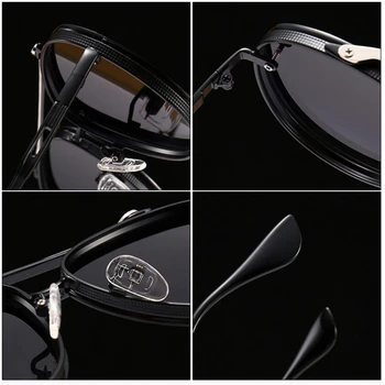 2021 Epocă Pilot ochelari de Soare Pentru Barbati Femei Conducere în aer liber Brand de Moda de Design de Ochelari de Soare de sex Feminin Metal Gradient Nuante UV400